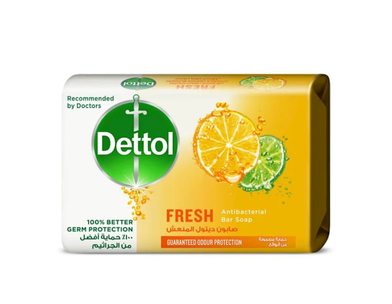 Dettol Fresh Citrus and Orange Blossom Bar Soap 165g